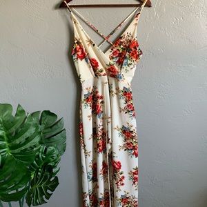 Francesca’s Floral Romper